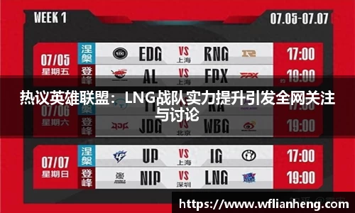热议英雄联盟：LNG战队实力提升引发全网关注与讨论